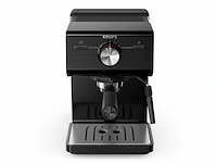 Krups authentic xp381810 compacte semi-automatische espressomachinezwart - afbeelding 2 van  5