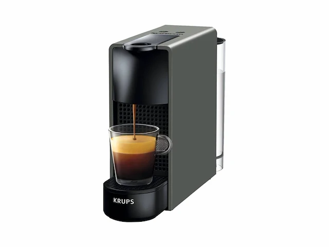 Krups essenza mini xn110b koffiecupmachine ultracompact 19 bar zwart grijs - afbeelding 1 van  2