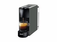Krups essenza mini xn110b koffiecupmachine ultracompact 19 bar zwart grijs - afbeelding 1 van  2