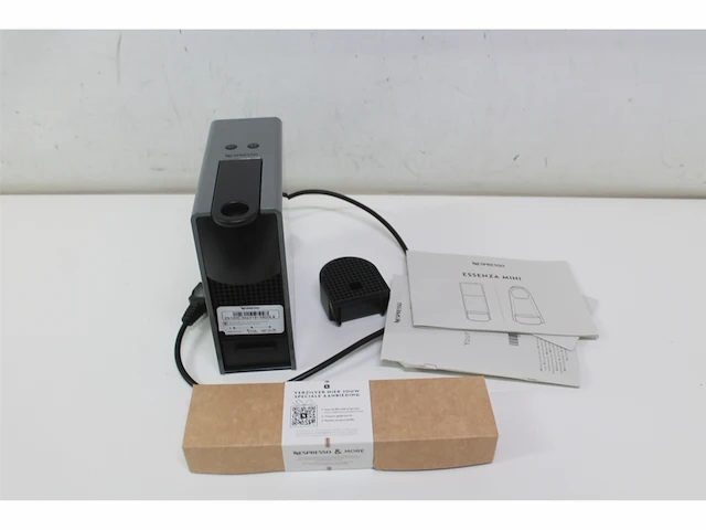 Krups essenza mini xn110b koffiecupmachine ultracompact 19 bar zwart grijs - afbeelding 2 van  2