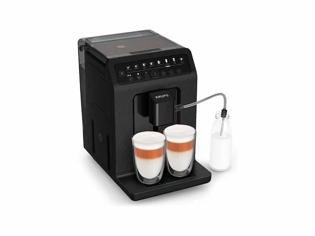 Krups evidence eco-design ea897b - volautomatische espressomachine - zwart - afbeelding 1 van  2