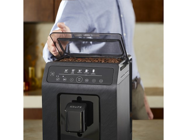 Krups evidence eco ea8968 volautomatische espressomachine zwart - afbeelding 3 van  4