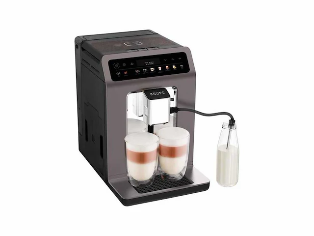 Krups evidence one ea895e - volautomatische espressomachine - grijs - afbeelding 1 van  2