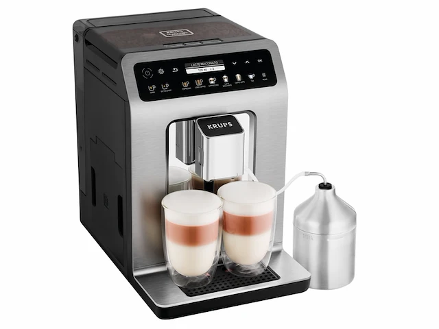 Krups evidence plus ea894t volautomatische espressomachine titanium - afbeelding 1 van  5
