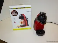 Krups mini me kp120h10 red/bk dolce gusto koffiemachine - afbeelding 1 van  4