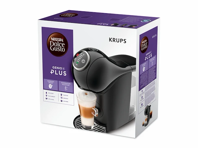 Krups nescaf dolce gusto genio s plus kp3408 koffiecupmachine zwart - afbeelding 4 van  6