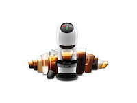 Krups nescafé dolce gusto genio s kp2431 koffiecupmachine wit - afbeelding 3 van  5