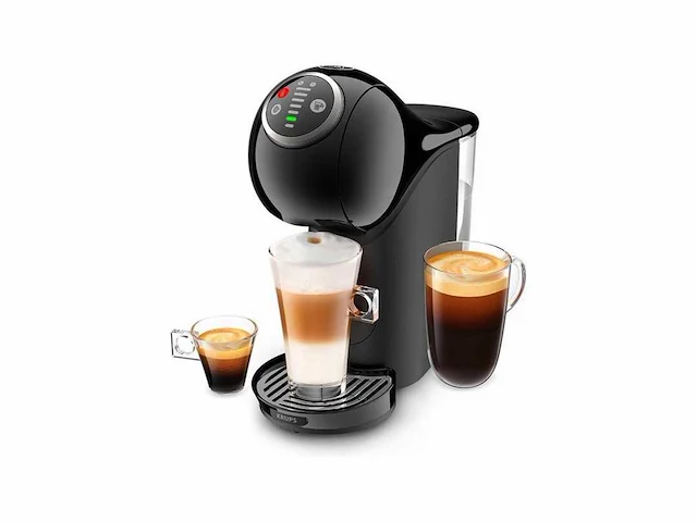 Krups nescafé dolce gusto genio s plus kp3408 - koffiecupmachine - zwart - 15 bar druk - compact - afbeelding 1 van  2