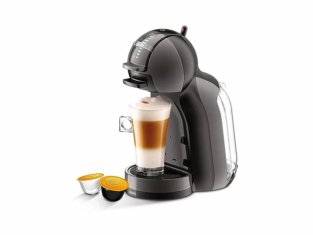 Krups nescafe dolce gusto kp1238 mini me koffiecupmachine zwart/antraciet - afbeelding 1 van  4
