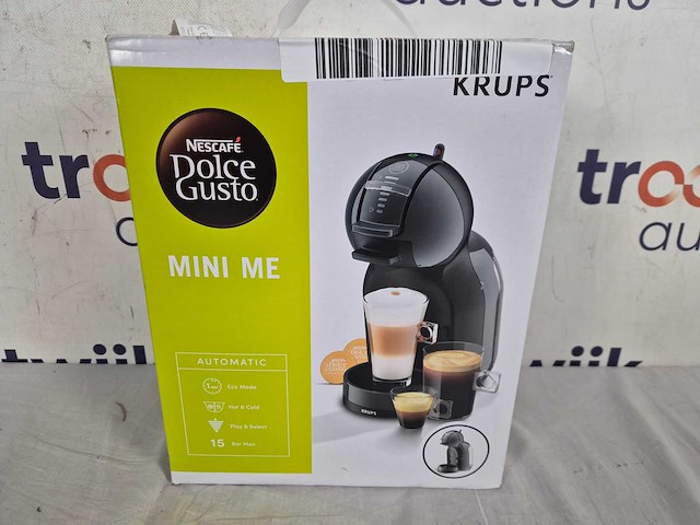 Krups nescafé dolce gusto mini me kp1238 - koffiecupmachine - antraciet - automatische stop - compact - voor dolce gusto cups - afbeelding 2 van  2