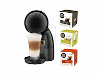Krups nescafé dolce gusto piccolo xs kp1a35 - inclusief try out multi pack voor 40 kopjes - rood/zwart - afbeelding 1 van  2