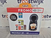Krups nescafé dolce gusto piccolo xs kp1a35 - inclusief try out multi pack voor 40 kopjes - rood/zwart - afbeelding 2 van  2