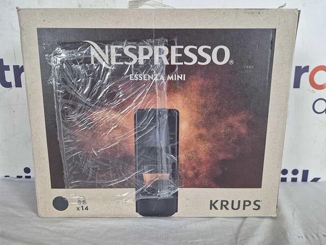 Krups nespresso essenza mini xn1108 - koffiecupmachine - zwart - afbeelding 2 van  2