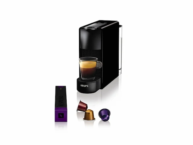 Krups nespresso essenza mini xn1108 koffiecupmachine zwart - afbeelding 4 van  6