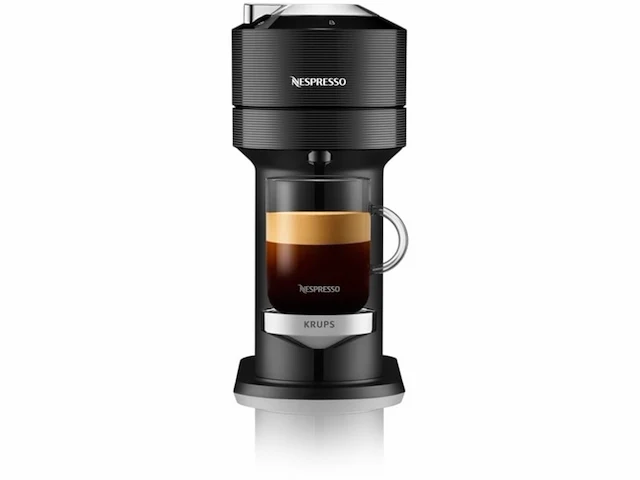 Krups nespresso vertuo next xn910810 koffiecupmachine zwart - afbeelding 1 van  3
