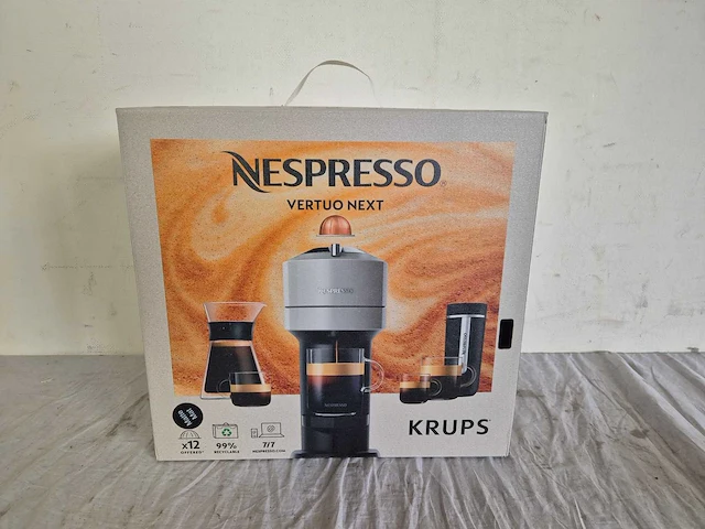 Krups nespresso vertuo next xn910n - koffiecupmachine - afbeelding 2 van  2