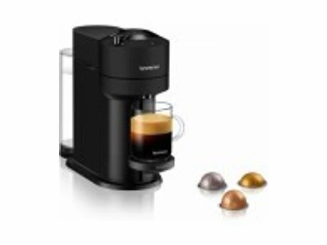 Krups nespresso vertuo next xn910n koffiecupmachine mat zwart - afbeelding 1 van  3