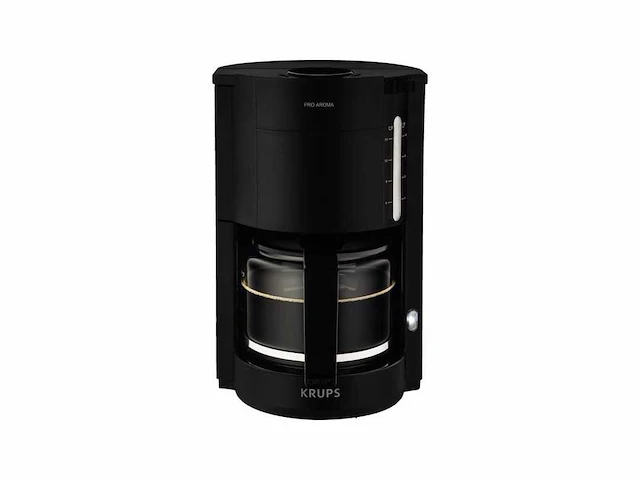 Krups pro aroma f30908 - filter koffiezetapparaat - 1.25l - warmhoudfunctie - instelbare aroma - zwart - afbeelding 1 van  2