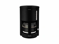 Krups pro aroma f30908 - filter koffiezetapparaat - 1.25l - warmhoudfunctie - instelbare aroma - zwart - afbeelding 1 van  2