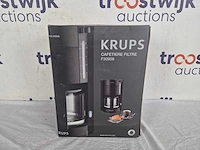Krups pro aroma f30908 - filter koffiezetapparaat - 1.25l - warmhoudfunctie - instelbare aroma - zwart - afbeelding 2 van  2