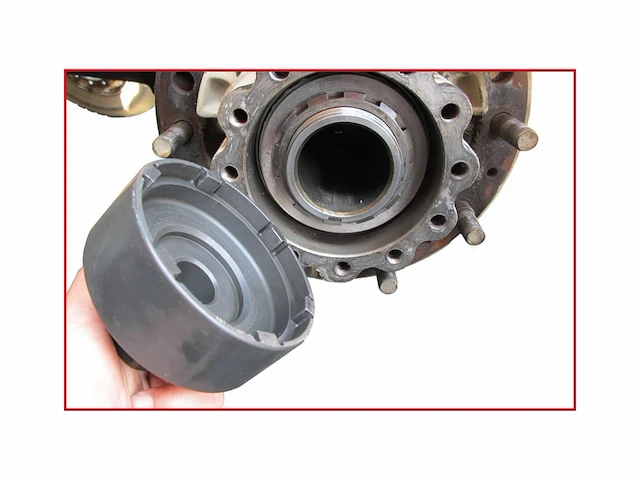 Ks tools 3/4 inch sleufmoersleutel met 6 pennen voor mercedes en man - afbeelding 3 van  6