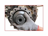 Ks tools 3/4 inch sleufmoersleutel met 6 pennen voor mercedes en man - afbeelding 4 van  6