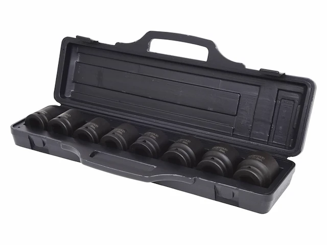 Ks tools gereedschap 3/4" zeskant dopsleutelset, 8-delig kort, 24-38mm - afbeelding 1 van  3
