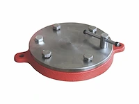 Ks tools parallelbankschroef zonder draaischijf, beklengte 120 mm, met buisklembek - afbeelding 2 van  2
