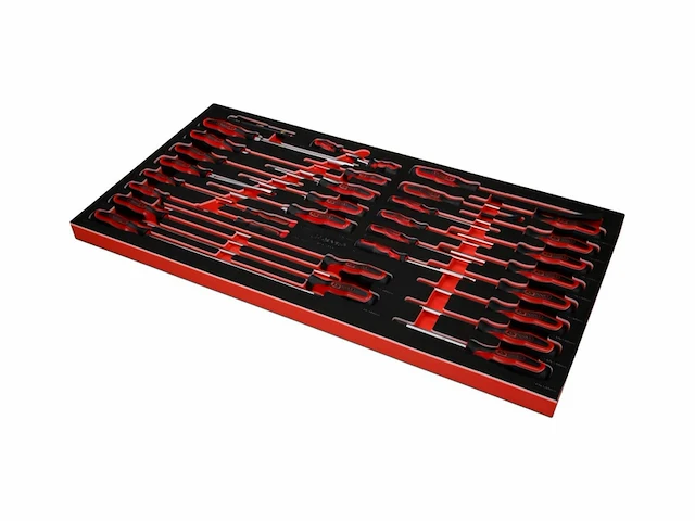 Ks tools schroevendraaierset in schuimrubberen inzet, 33 stuks - afbeelding 2 van  4