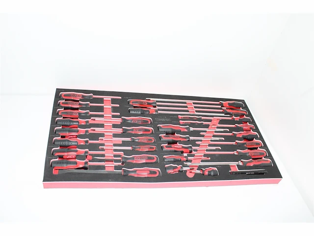 Ks tools schroevendraaierset in schuimrubberen inzet, 33 stuks - afbeelding 4 van  4