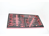 Ks tools schroevendraaierset in schuimrubberen inzet, 33 stuks - afbeelding 4 van  4