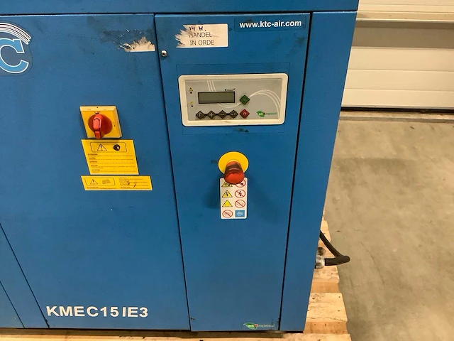 Ktc kmec15ie3 schroefcompressor - afbeelding 3 van  6