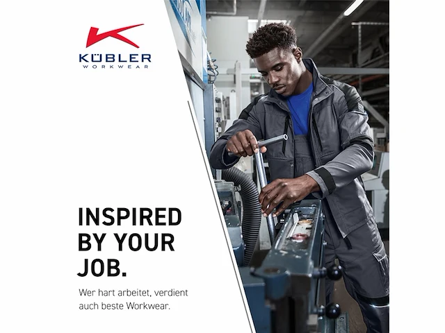 Kübler activiq tuinbroek 3250 donkerblauw/antraciet maat 44 - afbeelding 2 van  4