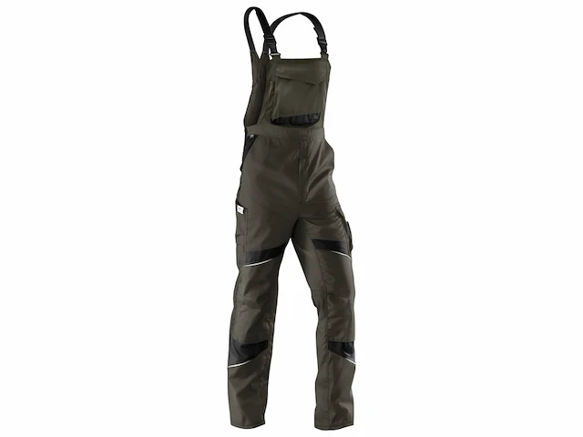 Kübler activiq tuinbroek 3250 olijf/zwart maat 52 - afbeelding 2 van  3