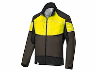 Kübler forest ultrashell jacket olijfgeel stretch & winddicht maat l - afbeelding 1 van  3