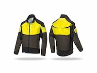 Kübler forest ultrashell jacket olijfgeel stretch & winddicht maat l - afbeelding 3 van  3