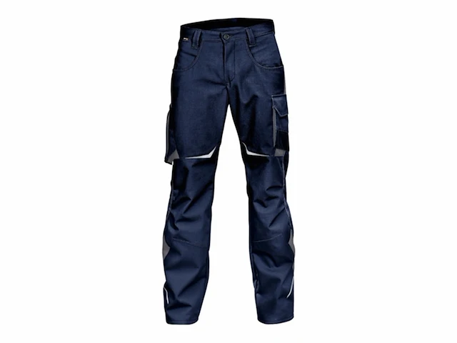 Kübler pulsschlag broek 2424 donkerblauw/antraciet maat 52 - afbeelding 1 van  2
