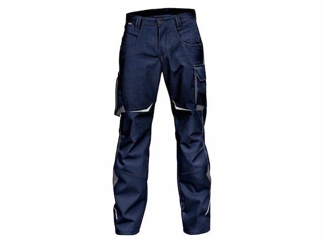 Kübler pulsschlag broek 2424 donkerblauw/antraciet maat 52 - afbeelding 2 van  2