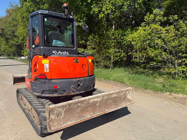 Kubota - 2017 - u48-4 - rupsgraafmachine - afbeelding 3 van  7