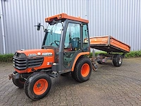 Kubota - b2410 - minitractor incl. aanhanger - afbeelding 1 van  17