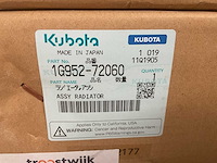 Kubota 1g952-72060 radiator - afbeelding 7 van  8