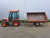 Kubota b2410 tractor - afbeelding 10 van  17