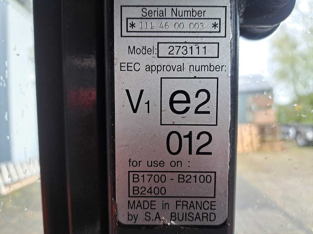 Kubota b4 minitractor met nimos aanhanger - afbeelding 9 van  17