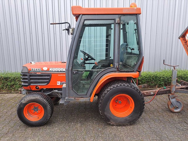 Kubota b4 minitractor met nimos aanhanger - afbeelding 12 van  17