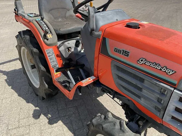 Kubota gb15 minitractor - afbeelding 13 van  14