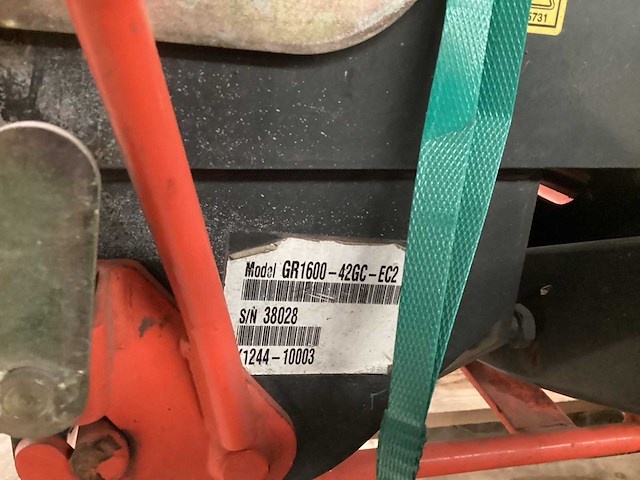 Kubota gr 1600 zitmaaier - afbeelding 14 van  14