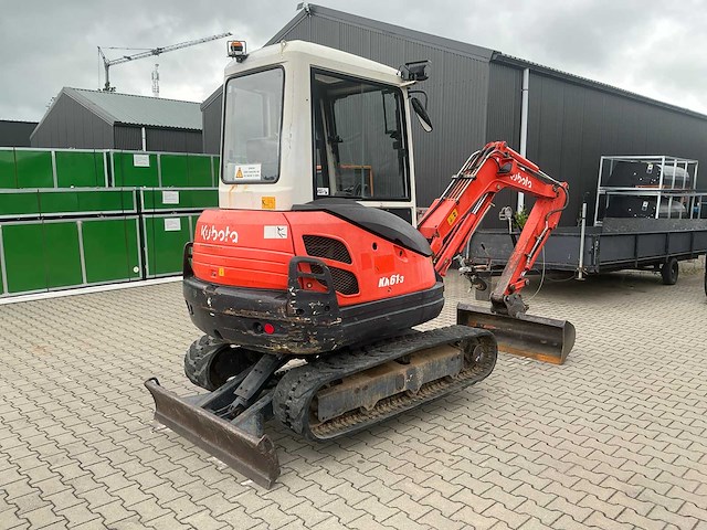 Kubota kx61-3 midigraafmachine (3702 h.!) - afbeelding 13 van  48
