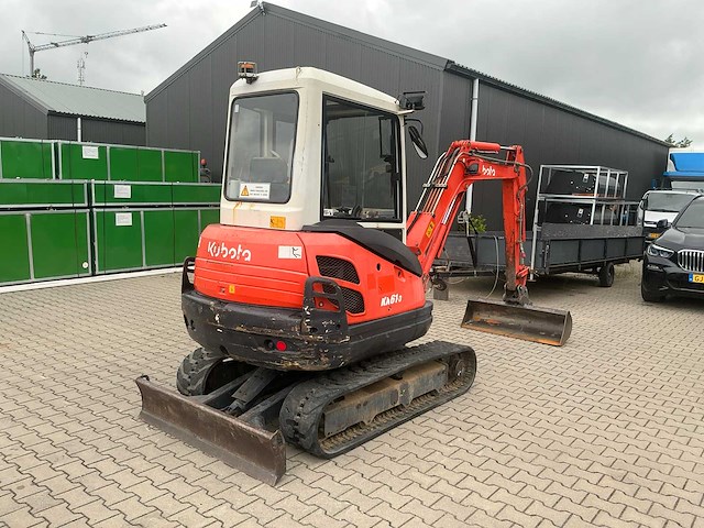 Kubota kx61-3 midigraafmachine (3702 h.!) - afbeelding 9 van  48