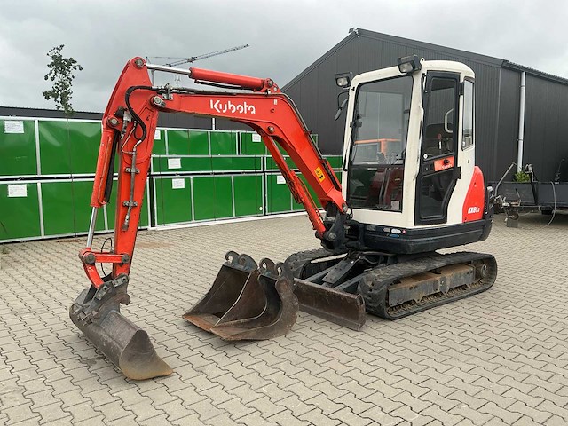 Kubota kx61-3 midigraafmachine (3702 h.!) - afbeelding 1 van  48