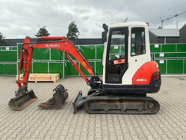 Kubota kx61-3 midigraafmachine (3702 h.!) - afbeelding 23 van  48
